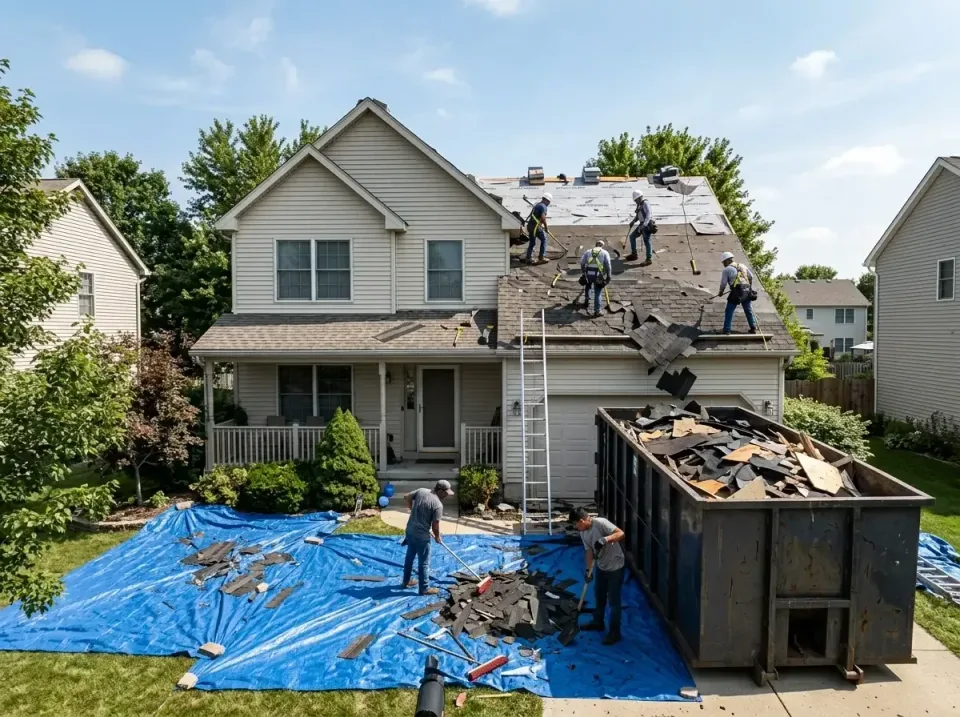 roof-replacement-debris-remova-004 — frequently asked questions, Cheapest Dumpster Rentals in Pflugerville, TX